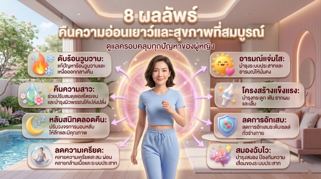เมื่อร่างกายส่งสัญญาณประท้วง... คืนสมดุลและความเยาว์วัย ลึกถึงระดับเซลล์ ด้วยโภชนเภสัชระดับโลก” ธัญญ์ เลดี้ อินทิเมท ไนท์ (thunn Intimate Night)